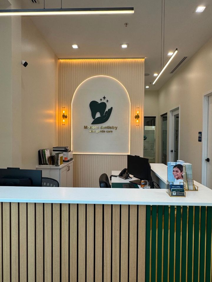Recepción de LeesPike Dental en Sterling, Virginia
